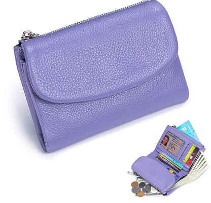 ⏰Unisex-Geldbörse aus Kieselleder🔥