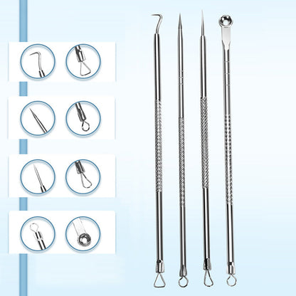 💓HOT SALE 57% OFF💥Stainless Steel Blackhead Removal Kit (with free alcohol pads)