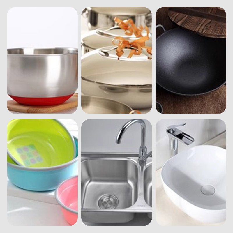 Multi-Purpose Pot & Pan Repair Acrylic Sticker Set