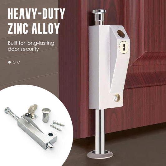 Spring Loaded Sliding Door Lock