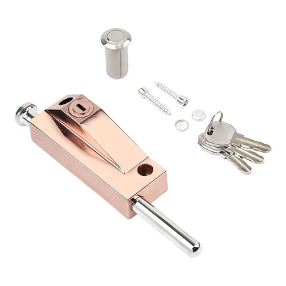 Spring Loaded Sliding Door Lock