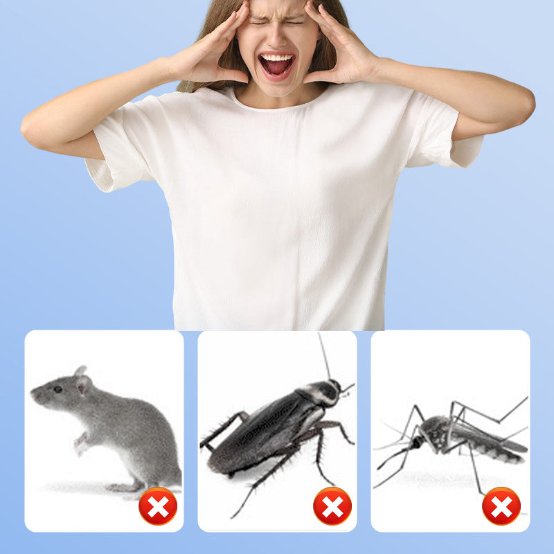 Multi-Functional Ultrasonic Silent Pest & Insect Repeller