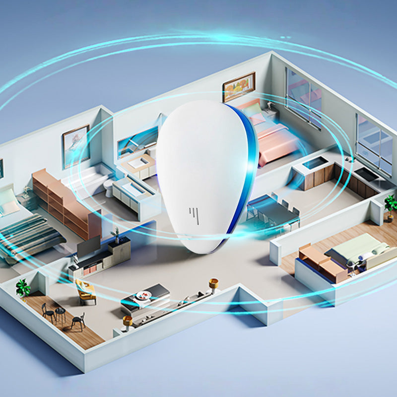 Multi-Functional Ultrasonic Silent Pest & Insect Repeller