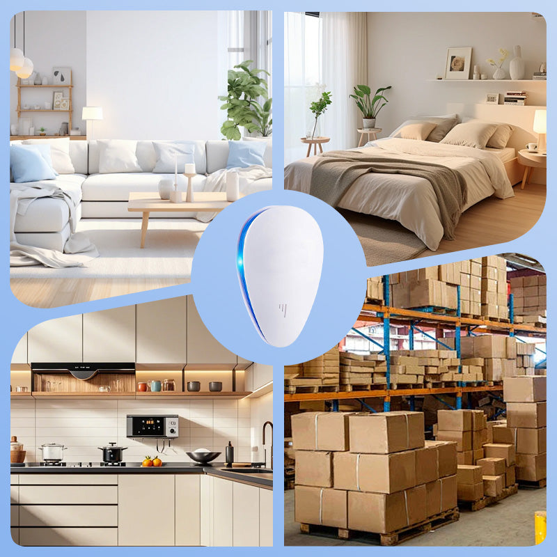 Multi-Functional Ultrasonic Silent Pest & Insect Repeller