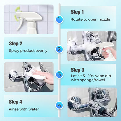Multi-Function Bathroom Limescale Cleaning Spray