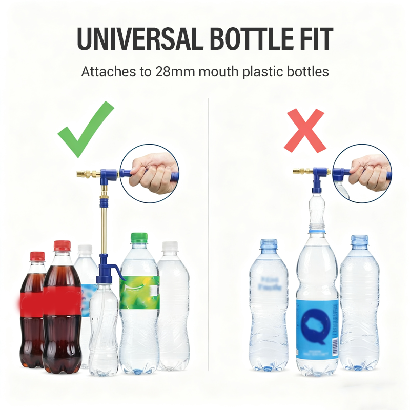 Portable Pull-Out Beverage Bottle Sprayer