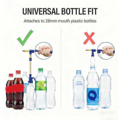 Portable Pull-Out Beverage Bottle Sprayer