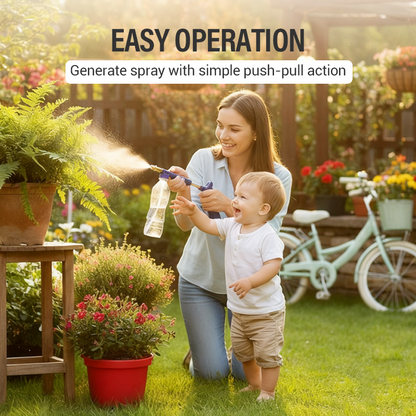 Portable Pull-Out Beverage Bottle Sprayer