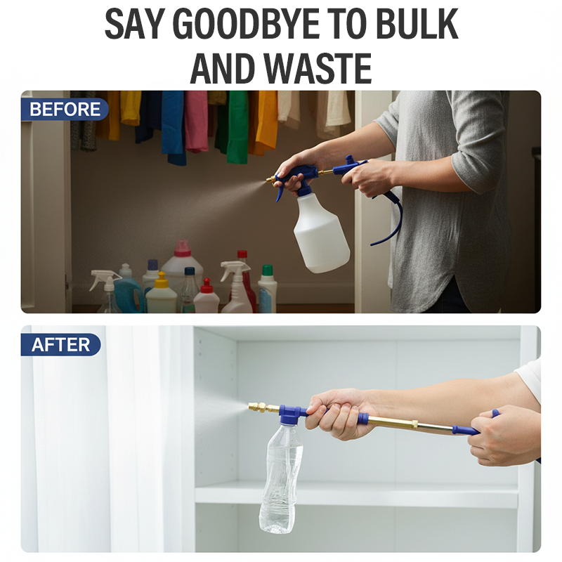 Portable Pull-Out Beverage Bottle Sprayer