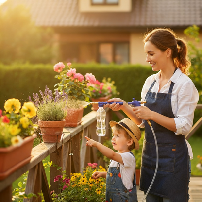 Portable Pull-Out Beverage Bottle Sprayer
