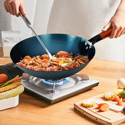 Practical Gift - Home Use Non-Stick Iron Stir-Frying Wok