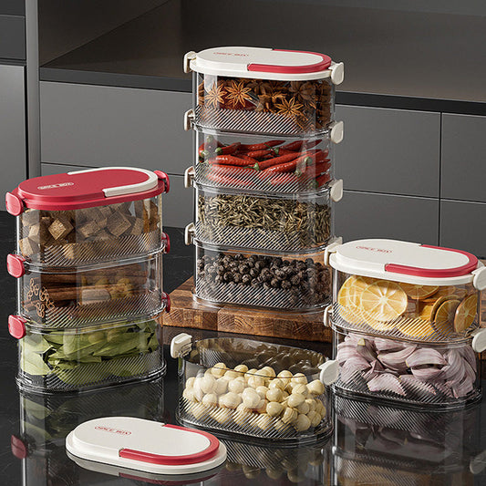 ⌚️Limited-time special offer🔥 Multi-layer Sealed Spice Organizer