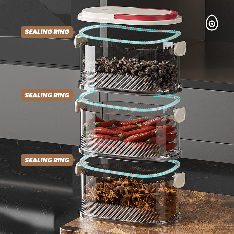⌚️Limited-time special offer🔥 Multi-layer Sealed Spice Organizer
