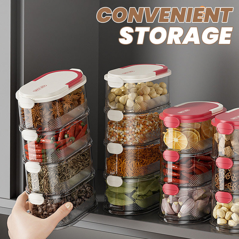 ⌚️Limited-time special offer🔥 Multi-layer Sealed Spice Organizer