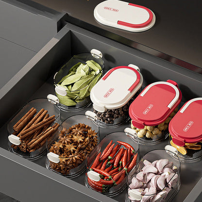 ⌚️Limited-time special offer🔥 Multi-layer Sealed Spice Organizer