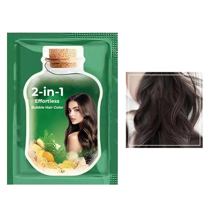🔥Christmas Limited-Time Offer: 50% OFF!!!🔥 2-in-1 Effortless Bubble Hair Color