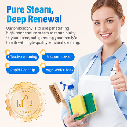 Multifunctional High-Temperature Steam Cleaner for Home
