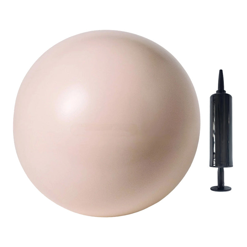 💜9-inch Anti-Burst Pilates Ball with Pump