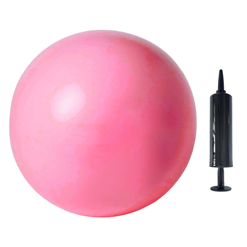 💜9-inch Anti-Burst Pilates Ball with Pump