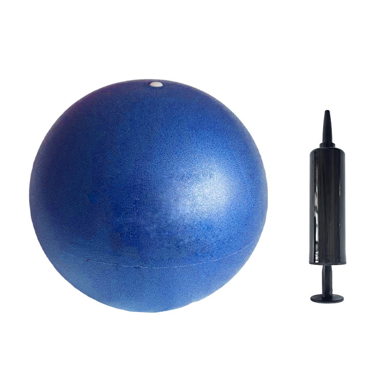 💜9-inch Anti-Burst Pilates Ball with Pump