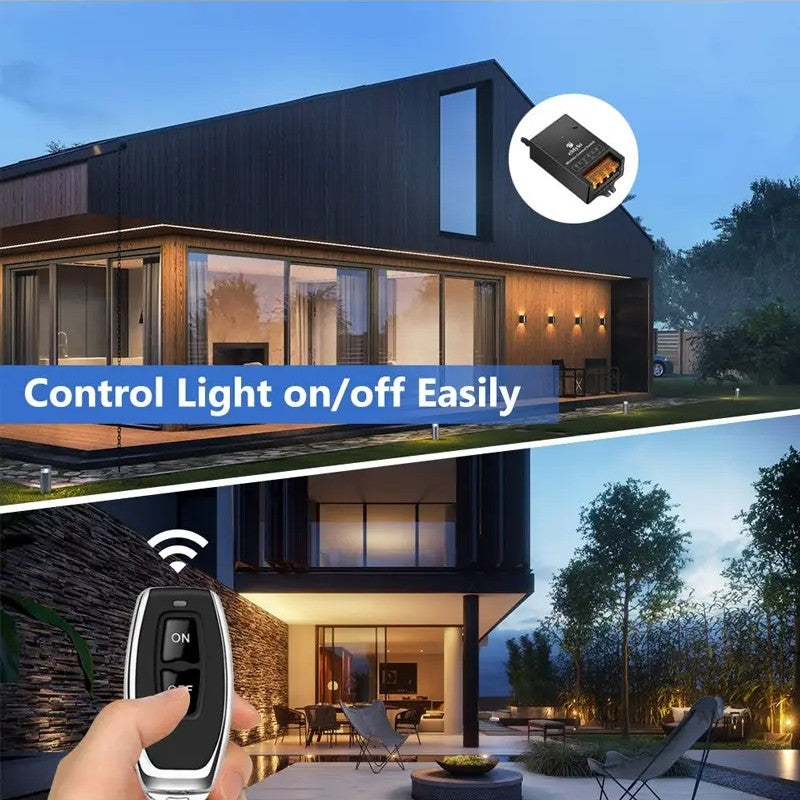 ⚡ Winter Limited Time Half Price - Wireless Remote Switch and Receiver Kit, No Wiring Required 💯