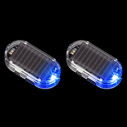 Solar Powered Car Anti-Theft Warning Light