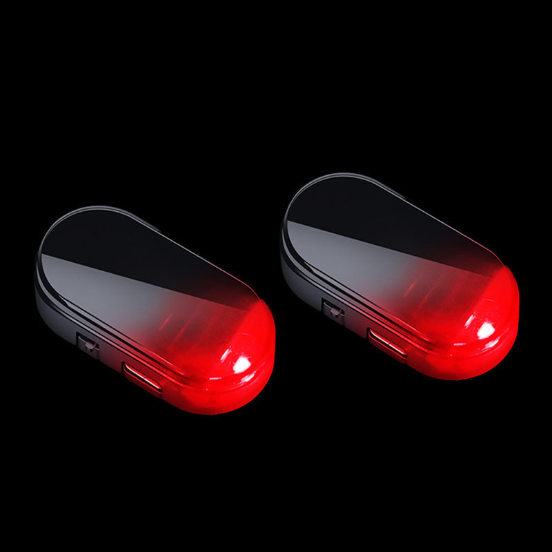 Solar Powered Car Anti-Theft Warning Light