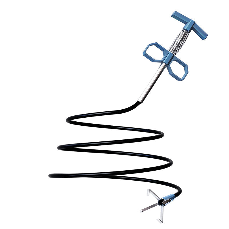 Flexible Pipe Dredging Tool with Claw Grabber