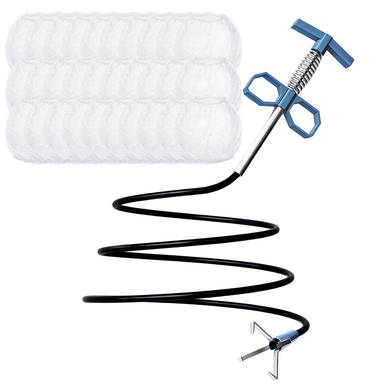 Flexible Pipe Dredging Tool with Claw Grabber
