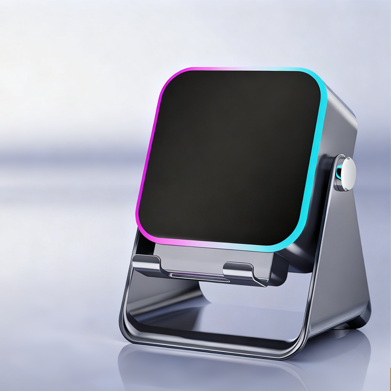 5-in-1 wireless Bluetooth speaker with induction function and adjustable cell phone holder