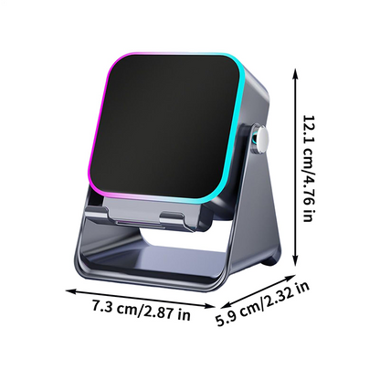 5-in-1 wireless Bluetooth speaker with induction function and adjustable cell phone holder