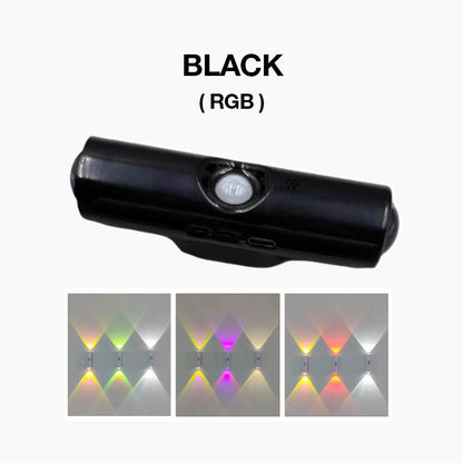 Smart LED Motion Sensor Night Light, Dimmable RGB Color Changing Wall Lamp, USB Rechargeable Gradient Magnetic Stick-on Ambient Light for Bedroom, Hallway, Entryway Home Lighting Decor Accessories