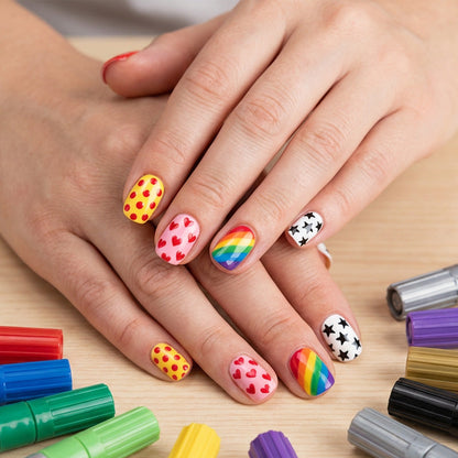 💅🖌️Dual‑Tip Nail Art Pens