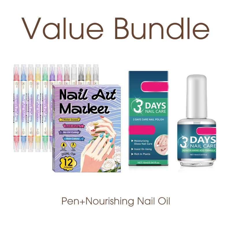 💅🖌️Dual‑Tip Nail Art Pens