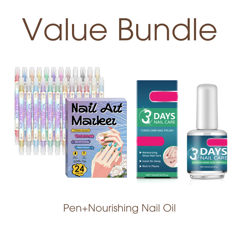 💅🖌️Dual‑Tip Nail Art Pens