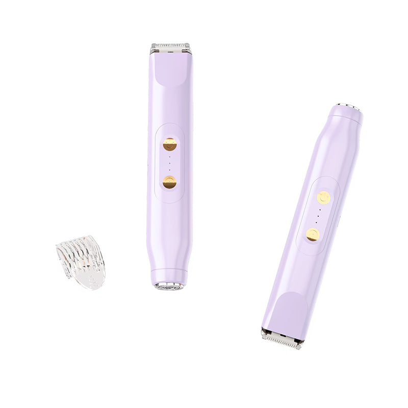 ✨🪒Electric Shaver and Razor Rechargeable 2-in-1 Body and Facial Epilator, Dual Heads for Painless Trimming of Pubic Hair, Face, Underarms and Legs, IPX7 Waterproof
