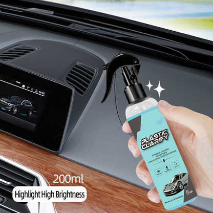 Multipurpose Efficient Car Restorer Spray, Quick Polish for Color Restoration & Protection on Car Panels, Tires & Dashboards