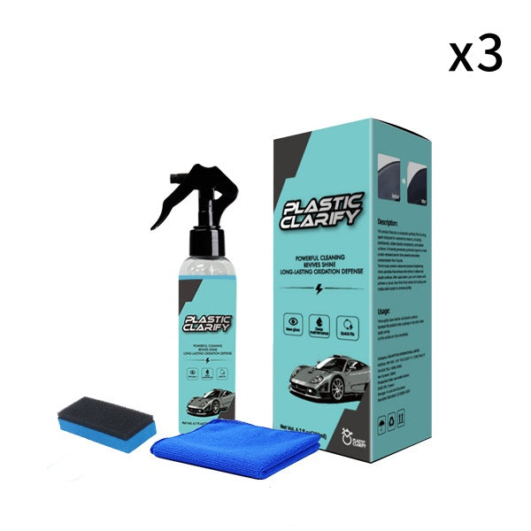Multipurpose Efficient Car Restorer Spray, Quick Polish for Color Restoration & Protection on Car Panels, Tires & Dashboards