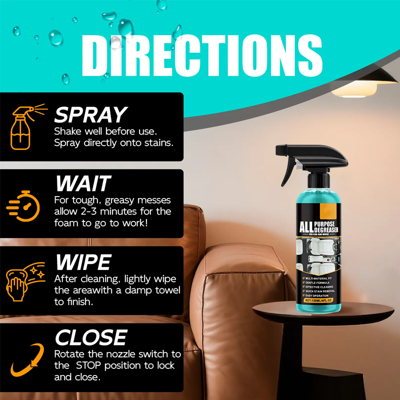 ✨ Interior Cleaner Spray – Restore Your Car’s Fresh Look In Minutes