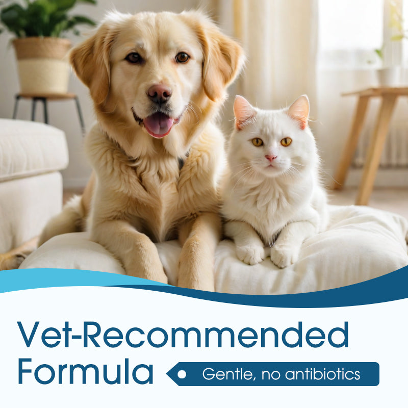 🐾Pet Ear Cleaner, Soothes Itching & Redness