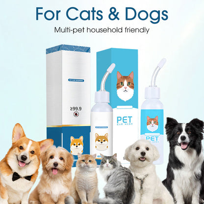 🐾Pet Ear Cleaner, Soothes Itching & Redness