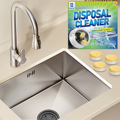 12-Pack Foaming Garbage Disposal Cleaner Tablets