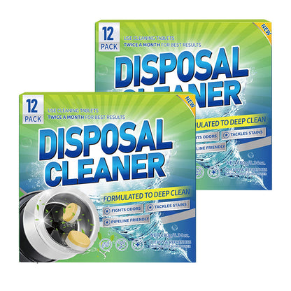 12-Pack Foaming Garbage Disposal Cleaner Tablets