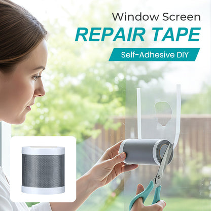 Self-Adhesive DIY Window Screen Repair Tape
