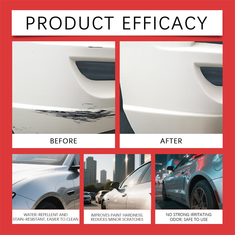 Nano-Quick Ceramic Coating Pro for automobiles, featuring advanced ceramic technology for dust-proof glass effect and lasting luster