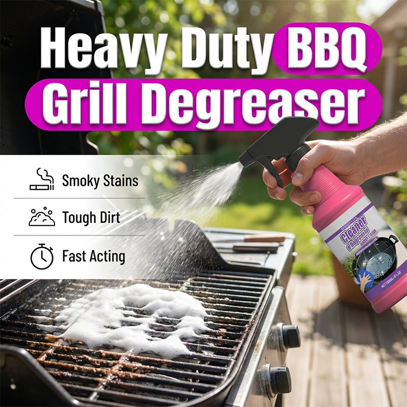 🍖💨Fast-Acting Heavy-Duty Grill Degreaser Spray