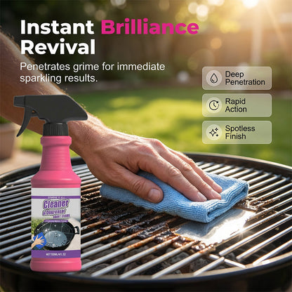 🍖💨Fast-Acting Heavy-Duty Grill Degreaser Spray