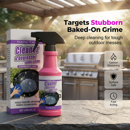 🍖💨Fast-Acting Heavy-Duty Grill Degreaser Spray