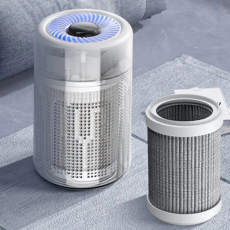 🥳2026 HOT SALE💐Silent Air Purifier – Multi‑layer filtration, ultra‑quiet sleep mode. Covers 30‑50m², one‑touch operation. Breathe clean, rest easy. No more sneezing at night! 🛌✨