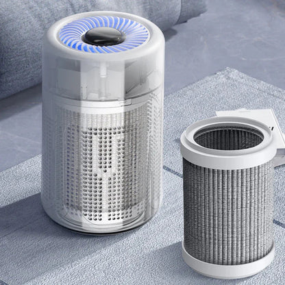 🥳2026 HOT SALE💐Silent Air Purifier – Multi‑layer filtration, ultra‑quiet sleep mode. Covers 30‑50m², one‑touch operation. Breathe clean, rest easy. No more sneezing at night! 🛌✨